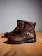 Leder Braun Herrenstiefel