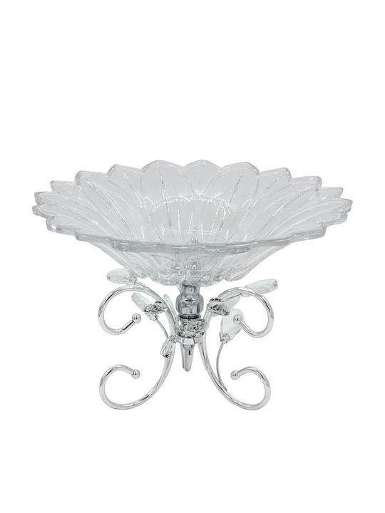 Keskor Decorative Bowl Silver 32x32x21cm