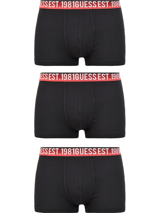 Men's Boxers Jet Black 3Pack