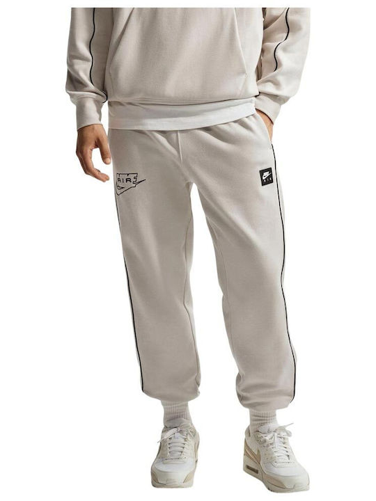 Air Jogginghose mit Gummizug Beige