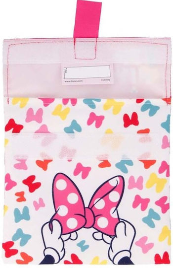 Minnie Mouse Reusable Washable Bpa-free Breakfast Packaging White Pink