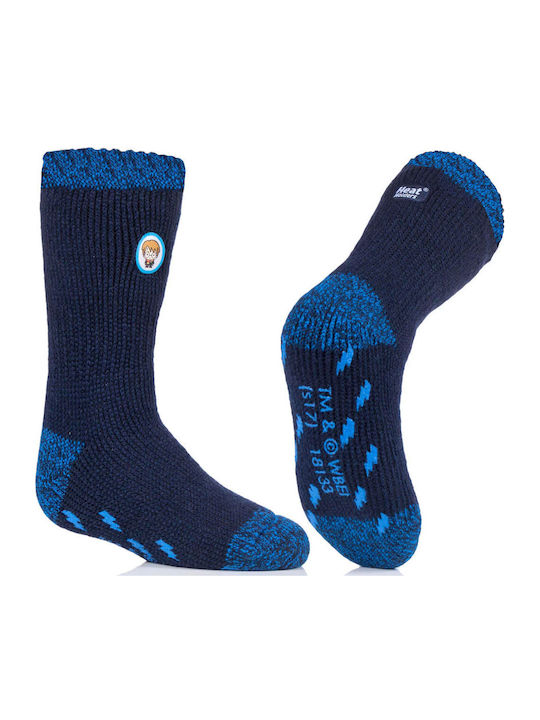 Heat Holders Μακριές Παιδικές Καλτσοπαντόφλες Blue