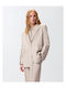 Pinko Damen Blazer Beige