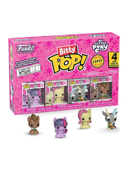 Funko Bitty Pop! Twilight Sparkle, Fluttershy, Discord & Dr. Hooves Chase 4τμχ Funko Bitty Pop! Twilight Sparkle, Fluttershy, Discord & Dr. Hooves Chase 4τμχ