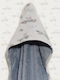 Baby Oliver Baby Hooded Bath Towel Multicolour 75x75cm
