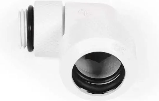 Alphacool Icicle Connector 90 Degree Λευκό
