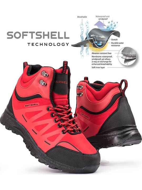Marwells Men's Hiking Boots Red