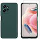 Redshield Back Cover Σιλικόνης / Tempered Glass Πράσινο (Xiaomi Redmi Note 12)
