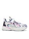 Space 4 Memory Kids Sneakers Anatomic with Hoop & Loop Closure White