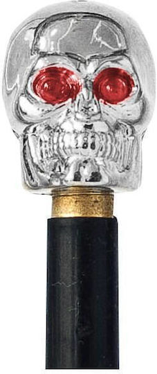 Pegas Valve Cap Skull Csa-c11 2pcs Silver-red