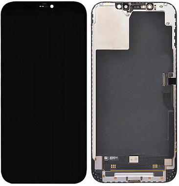 Incell Οθόνη mit Touch-Mechanismus für iPhone 12 Pro Max (Schwarz)