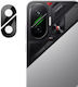 Xiaomi Poco F7 Imak Folie de Sticlă pentru Lentila Camerei Spate Versiunea Neagră