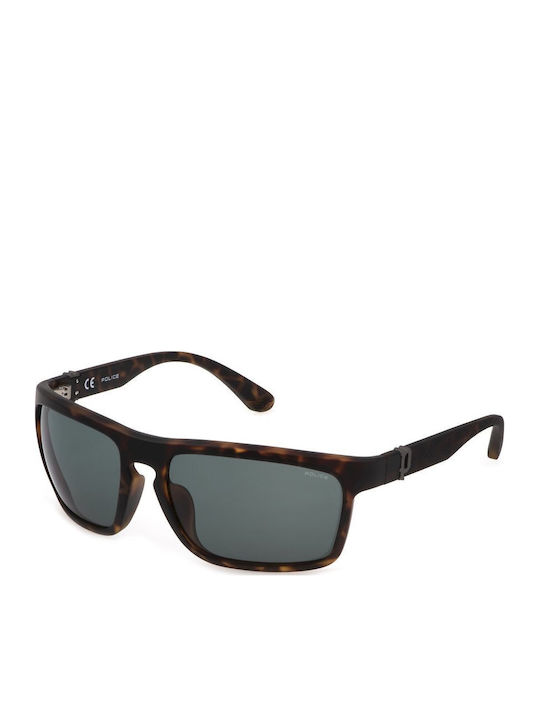 Police Men's Sunglasses with Brown Frame and Gr...