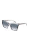 Police Women's Sunglasses with Gray Plastic Frame and Blue Lens SPLP44 098Z