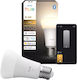 Philips Smart Λάμπα Philips Hue LED 9.5W για Ντουί E27 Θερμό Λευκό 1100lm Dimmable