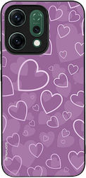 Sonique Heart Series Case Oppo Reno14 5G Violet
