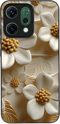 Sonique Case 3D Flower Series Oppo Reno14 5G White