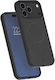Force Case Silikon Handyhülle Iphone 17 Pro Max Magsafe Kompatibel Stoßfest 2m Schwarz