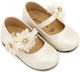 Babywalker Ecru Baptism Pumps