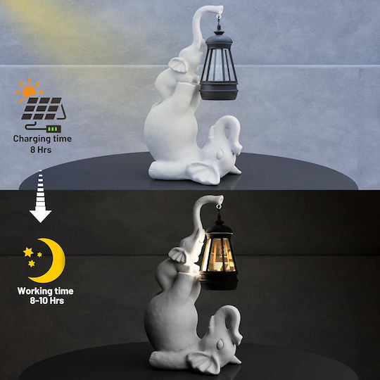 Figurine Lampă Solară Lanternă cu Senzor de Mișcare și Fotocelulă