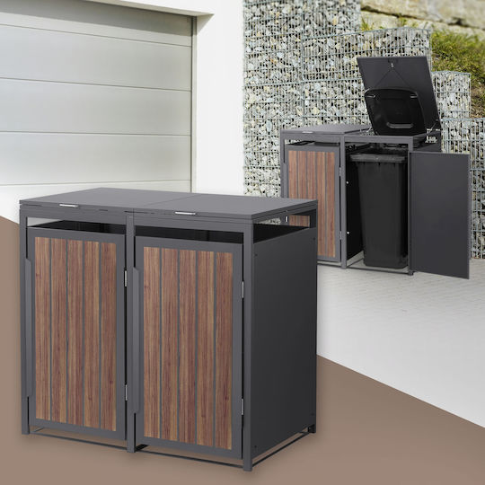 ML-Design Plastic Coș de gunoi Deșeuri 240lt