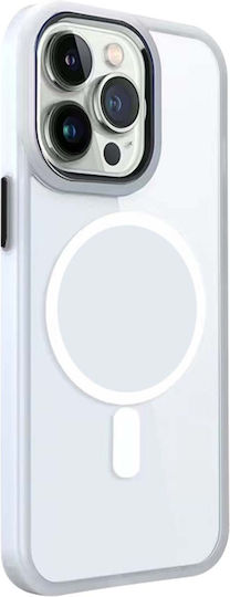 Jaym Stoßstange Handyhülle für iPhone 16 Pro Magsafe Stoßfest Weiß