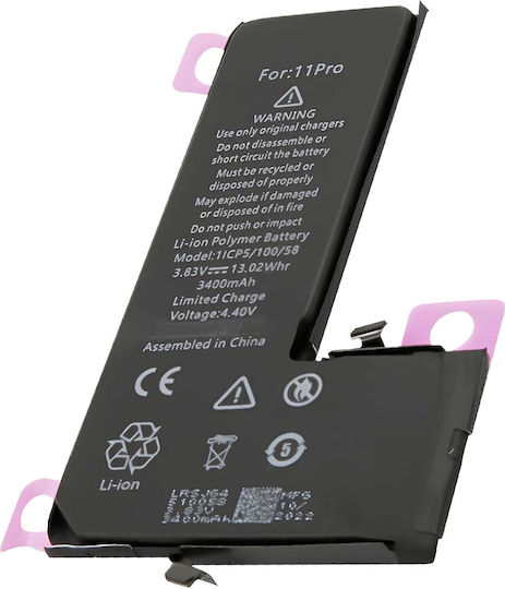 Baterie Li-polimer 3.83v iPhone 11 Pro Compatibilă 616-00659 Neagră
