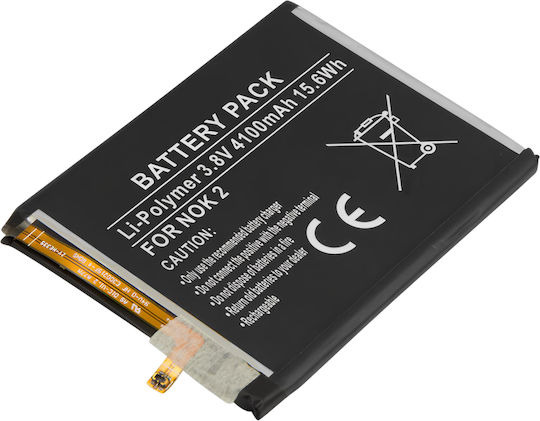 Avizar 3.8v Li-polymer Battery Nokia 2 4100mah 15.6wh Black