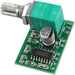 Stereo Amplifier Kit Usb 5v Power Supply 2 X 3w Pam8403
