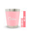 Cheers Shot Glasses made of Stainless Steel in Pink Color 40ml 4pcs