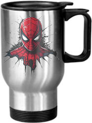 Mug Thermos Spiderman 450ml Silver Mug Thermos Spiderman 450ml Silver