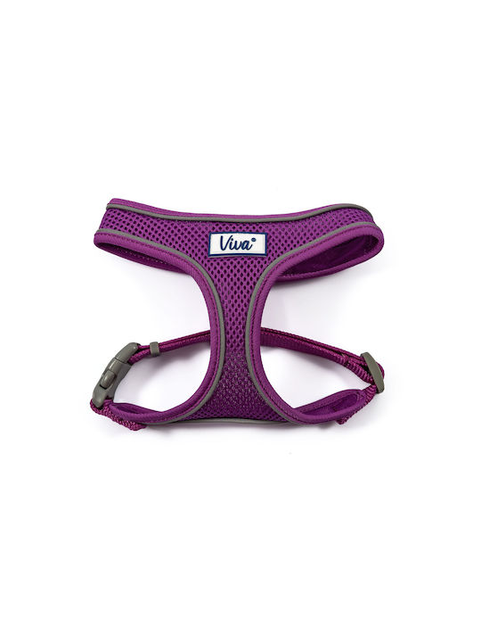 Ancol Mesh Comfort Reflective Dog Harness Purple Large 53 74 Cm Purple
