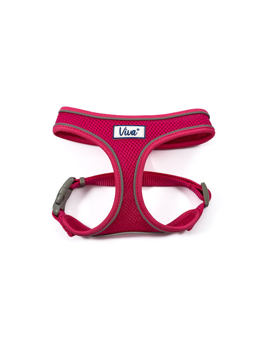 Ancol Mesh Comfort Reflective Pink Dog Harness Small 34 45cm Pink