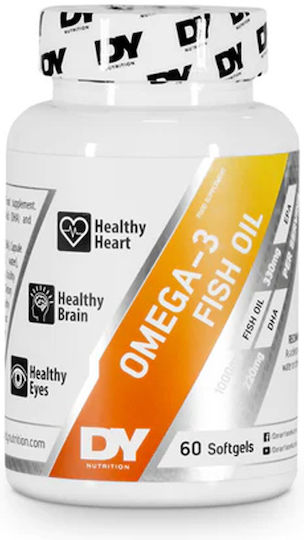 Dorian Yates Omega-3 Ulei de pește 60 softgels Unflavoured