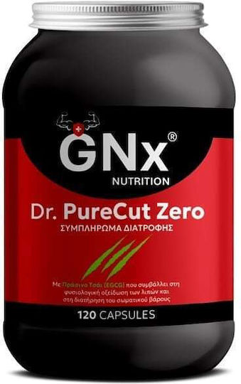 GNx Nutrition Dr. PureCut Zero Συμπλήρωμα για Αδυνάτισμα 120 κάψουλες
