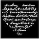 Thick Stencil Stamperia 12x12cm Family Heart Text