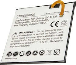 Avizar Li-polymer 4.35v Battery Samsung Galaxy Tab E 8.0 Tablet 5000mah White