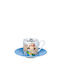 Konitz Mug from Porcelain Brown 85ml