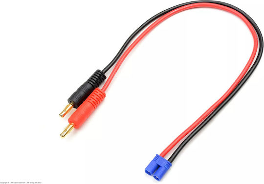 Revtec Charge Lead Ec-2 14awg Silicone Wire 30cm 1 Pc Gf-1201-101 Revtec