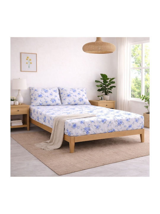 My Home Luxury Sheet Set with 2 Pillowcases Sup...