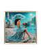 Wall Painting 60x60 With Frame Embossed Strass Keskor 26060-18