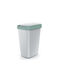 Iliadis Compacta Q Waste Bin Waste Plastic Green 12lt 1pcs