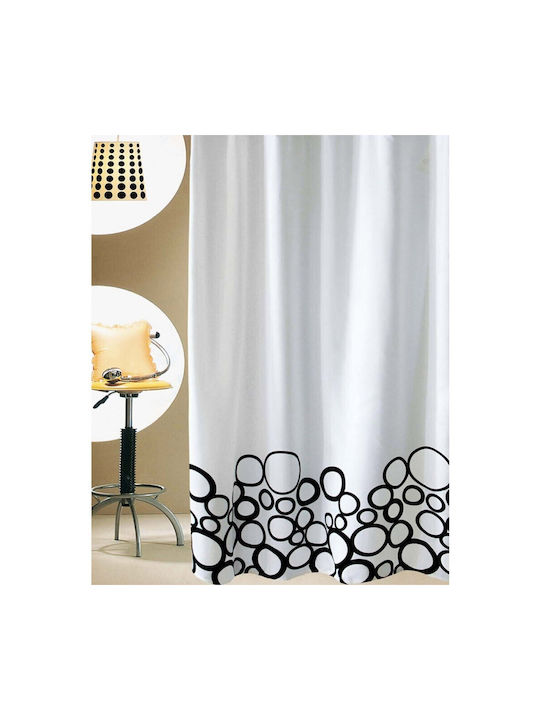 San Lorentzo Bubbles Hookless Duschvorhang 240x180cm