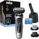 Braun Shaver B06160 Foil Ξυριστική Μηχανή Προσώπου Επαναφορτιζόμενη