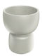 Iliadis Planter Plastic Beige 47x47x55cm.