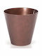 Iliadis Tubus Planter Metal Gray 25x25x23cm.