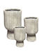 Marhome Planter Concrete Beige with Stand