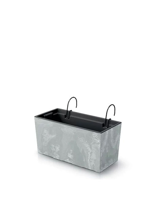 Iliadis Case Γλάστρα Τσιμεντένια 39.5x18.5x19.5εκ.