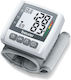 Beurer Wrist Blood Pressure Monitor Bc 30 Clear Display White-grey