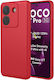 Back Cover Σιλικόνης Κόκκινο (Poco M7 Pro)